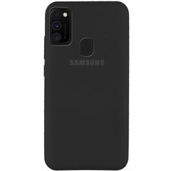 Чехол Silicone Cover Full Protective (AA) для Samsung Galaxy M30s / M21, Черный / Black