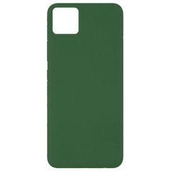 Чехол Silicone Cover Full without Logo (A) для Realme C11, Зеленый / Dark green