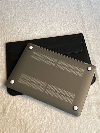 Чехол для MacBook Air 13.6" M2 ( Model - A2681 ) Матовый Серый