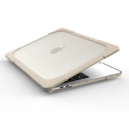Протиударна накладка BlackPink для MacBook Air 2018-2020 Пластиковий, Бежевий