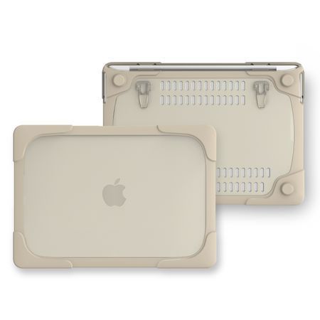 Протиударна накладка BlackPink для MacBook Air 2018-2020 Пластиковий, Бежевий