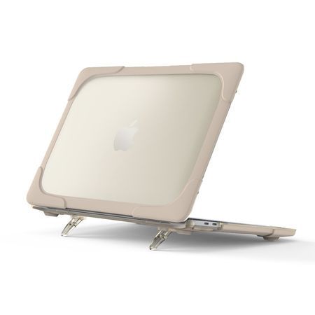 Протиударна накладка BlackPink для MacBook Air 2018-2020 Пластиковий, Бежевий