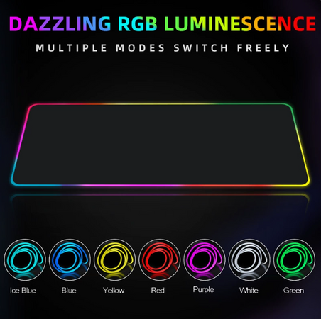 LED килимок для мишки Космос 80х30см., Планета
