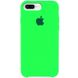 Чехол Silicone Case для iPhone 7 Plus | 8 Plus Салатовый - Neon Green