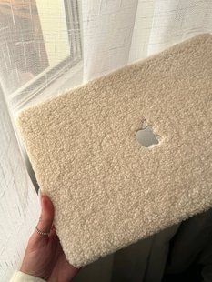 Чохол-накладка тканинний Teddy Fabric PRO для MacBook Pro 13.3, пісочний