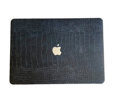 Чохол накладка з еко шкіри на MacBook Air 15 (A2941), Темно синій