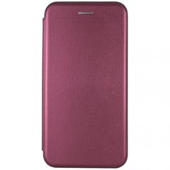 Кожаный чехол (книжка) Classy для Samsung Galaxy A10s, Бордовый