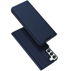 Чехол-книжка Dux Ducis с карманом для визиток для Samsung Galaxy S22+, Синий