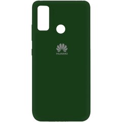 Чехол Silicone Cover My Color Full Protective (A) для Huawei P Smart (2020), Зеленый / Dark green