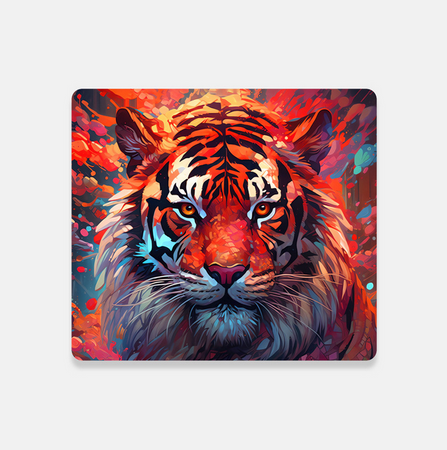 Коврик для мышки 40*45 см. плотный ( 5мм.), 2(Tiger)