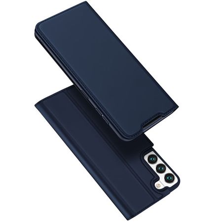 Чехол-книжка Dux Ducis с карманом для визиток для Samsung Galaxy S22+, Синий