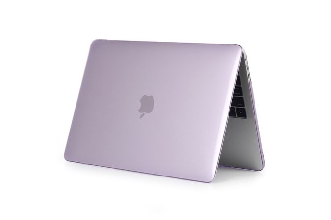 Чохол на MacBook air (2018-2021) A1932 Пластиковий Фіолетовий на A1932