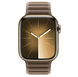 Магнитный ремешок Premium для Apple Watch 49/45/44/42 mm AAA+, Коричневий