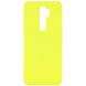 Чехол Silicone Cover Full without Logo (A) для Oppo A5 (2020) / Oppo A9 (2020), Желтый / Flash