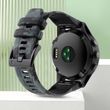 Силіконовий ремінець для Garmin Fenix 7X / 6X / 5X (26 мм), Камуфляж зелений
