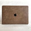 Чехол накладка из эко кожи на MacBook Air 15 (A2941), Коричневый, MacBook Air 15 (A2941)