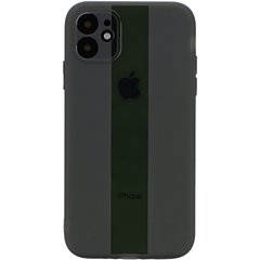 Чехол TPU Glossy Line Full Camera для Apple iPhone 12 (6.1"), Черный