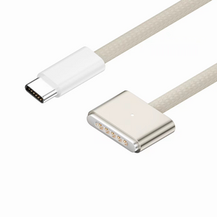 Кабель MagSafe 3 Type-C 140W для MacBook Air / Pro (PD 140W, 2 м), gold