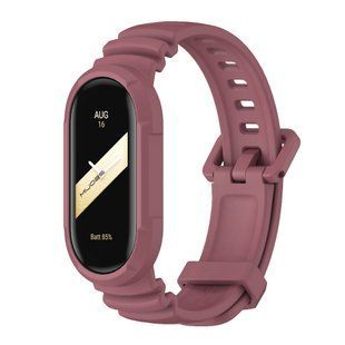Ремінець силіконовий MIJOAS для Miband 8/9, Фіолетовий
