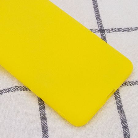 Силиконовый чехол Candy для Samsung Galaxy A13 4G, Желтый
