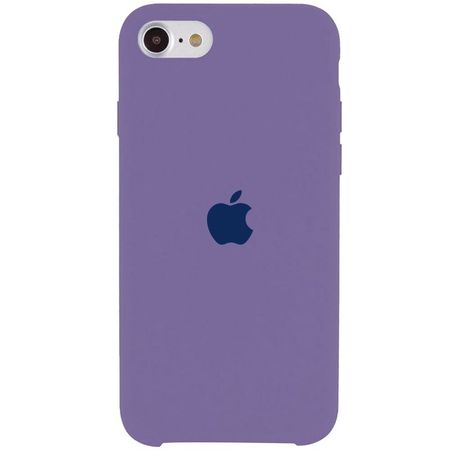 Чехол Silicone Case для iPhone 7 | 8 | SE 2020 Серый - Lavender Gray