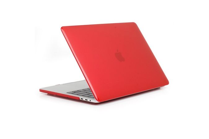 Чохол на MacBook air (2018-2021) A1932 Пластиковий Червоний на A1932