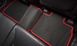 Комплект EVA ковриков в салон 4шт.черный для RENAULT MEGANE III, 3D купе 2008 -16