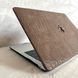 Чехол накладка из эко кожи на MacBook Air 15 (A2941), Коричневый, MacBook Air 15 (A2941)