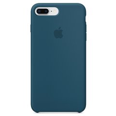Чехол Silicone Case для iPhone 7 Plus | 8 Plus Синий - Cosmos Blue
