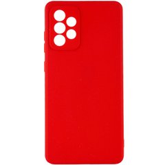 Силиконовый чехол Candy Full Camera для Samsung Galaxy A72 4G / A72 5G, Красный / Red