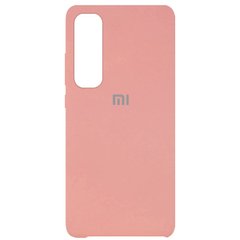 Чехол Silicone Cover (AAA) для Xiaomi Mi Note 10 Lite, Розовый / Pink
