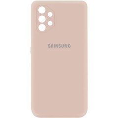Чехол Silicone Cover My Color Full Camera (A) для Samsung Galaxy A32 4G, Розовый / Pink Sand
