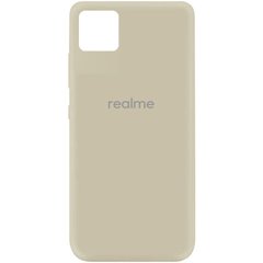 Чехол Silicone Cover My Color Full Protective (A) для Realme C11, Бежевый / Antigue White