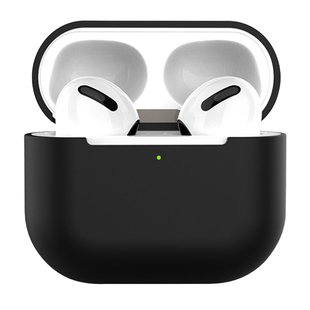 Силиконовый чехол для Apple AirPods 3, Черный