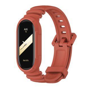 Ремінець силіконовий MIJOAS для Miband 8/9, Теракотовий