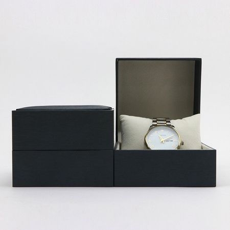Скринька для годинника "Fashion" (Ш х В х Г) 10х7,5х10, Чорний