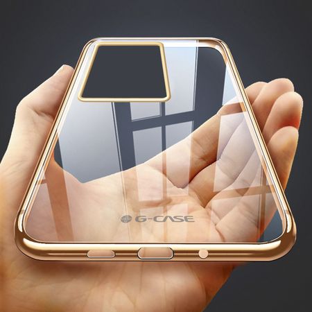 TPU чехол G-Case Shiny Series для Samsung Galaxy S20 Ultra, Золотой