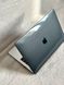 Чехол накладка для MacBook Pro 16" (A2485) с блестками, Чорний