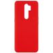 Чехол Silicone Cover Full without Logo (A) для Oppo A5 (2020) / Oppo A9 (2020), Красный / Red