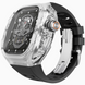 Захисний корпус MOD Quick Release для Apple Watch Ultra 49 мм (Ultra 1 / Ultra 2 / Ultra 3) з ремінц, black transparent