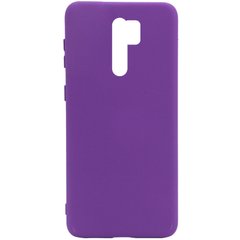Чехол Silicone Cover Full without Logo (A) для Xiaomi Redmi 9, Фиолетовый / Purple