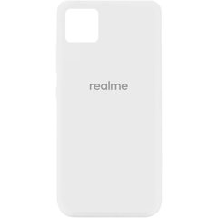 Чехол Silicone Cover My Color Full Protective (A) для Realme C11, Белый / White