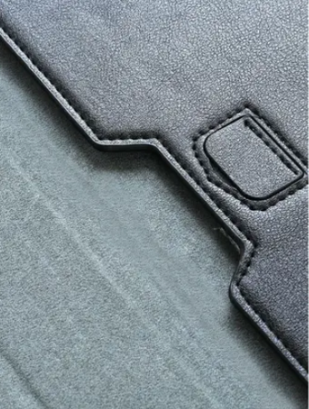 Чехол-конверт-подставка Leather PU 15.4", Чорний