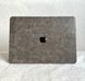 Чохол накладка з еко шкіри на MacBook Air 15 (A2941), Світло сірий