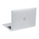Пластикова накладка з силіконовим бампером для Macbook Air (M1 | A1932 | A2337) Прозорий + Прозорий Бампер