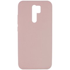 Чехол Silicone Cover Full without Logo (A) для Xiaomi Redmi 9, Розовый / Pink Sand