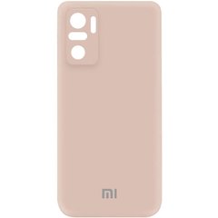 Чехол Silicone Cover My Color Full Camera (A) для Xiaomi Redmi Note 10 / Note 10s, Розовый / Pink Sand