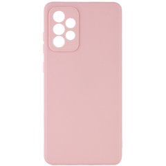Силиконовый чехол Candy Full Camera для Samsung Galaxy A72 4G / A72 5G, Розовый / Pink Sand