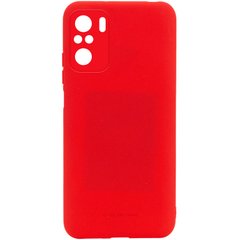 TPU чехол Molan Cano Smooth для Xiaomi Redmi K40 / K40 Pro / K40 Pro+ / Poco F3 / Mi 11i, Красный
