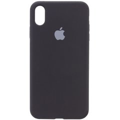 Чехол Silicone Case для iPhone X | XS Черный - Black